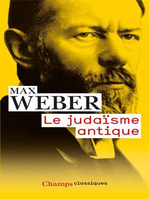cover image of Le judaïsme antique
